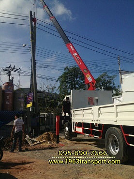 รถเฮี๊ยบบางบัวทอง-ไทรน้อย-นนทบุรี